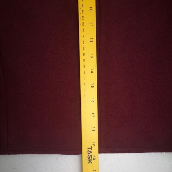 Pendleton Woolen Mills Ladies Size 16 100% Virgin Wool Burgundy Vintage Blazer - Picture 8 of 9